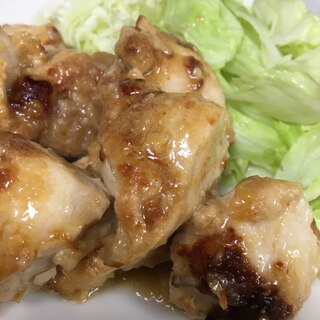 鶏胸肉で節約！食べ応え有るガーリック醤油マヨチキン